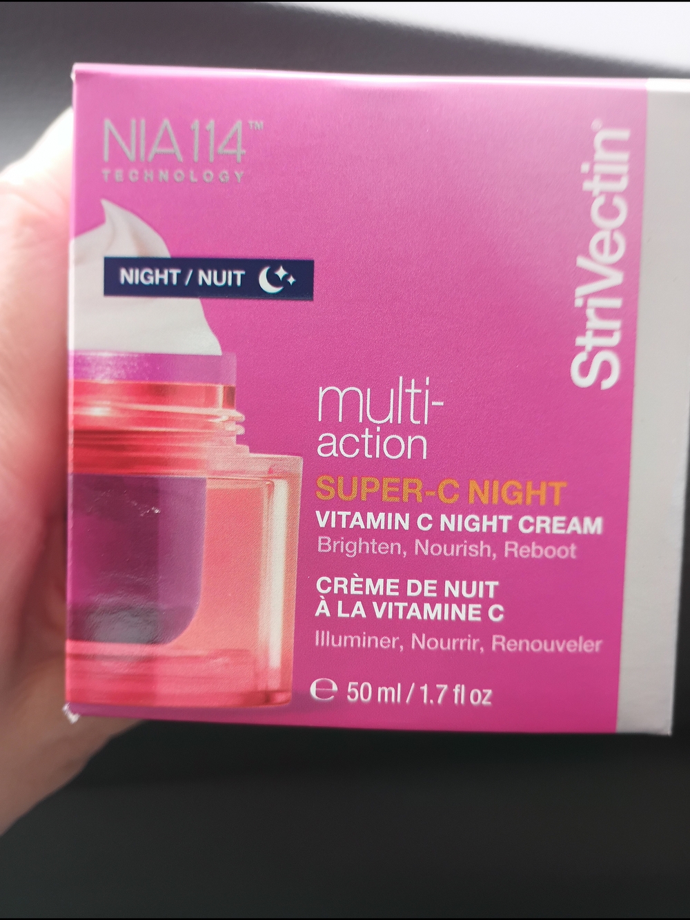 StriVectin Multi-Action Super-C Night Vitamin C Night Cream - Pink